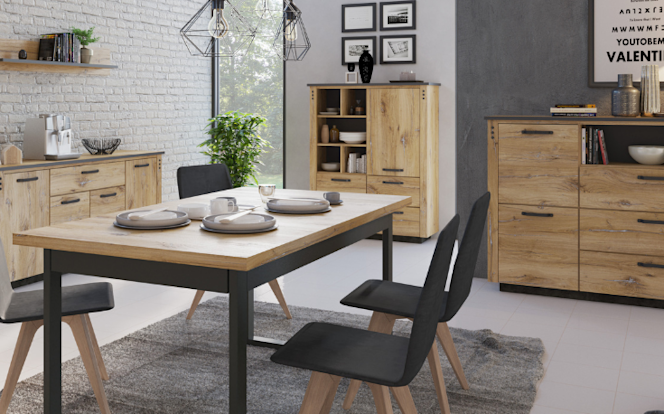 Industriestil Esszimmer Westeros Frühling Shop The Look