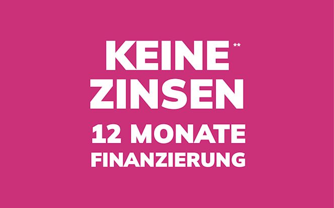 Finanzierung 12 Monate ohne Zinsen