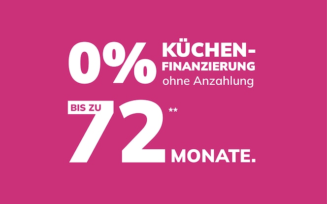 0% Küchenfinanzierung