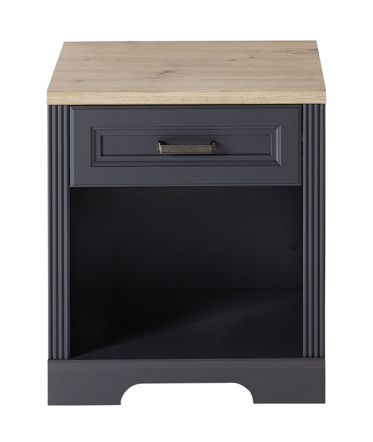 Rollcontainer Jasmin Graphit/Artisan Eiche NB