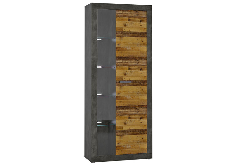 Vitrine Kassel Old Style ca. 78 x 192 x 35 cm