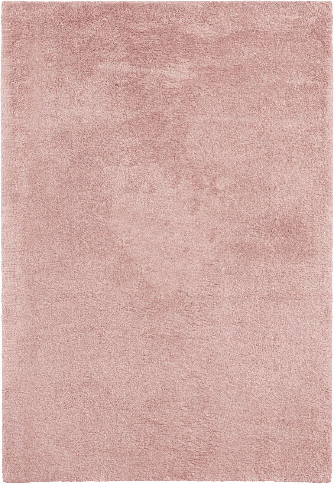 Teppich Fuzzy Rosé Kunstfell 120x170 cm rosa