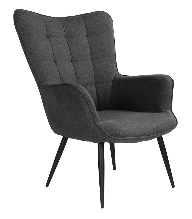 Relaxsessel Benno 69 x 92 x 80 cm grau