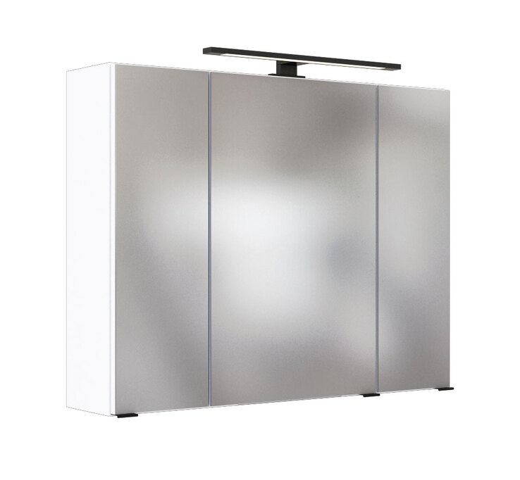 Spiegelschrank Luzern 80x64x20 cm Weiß NB