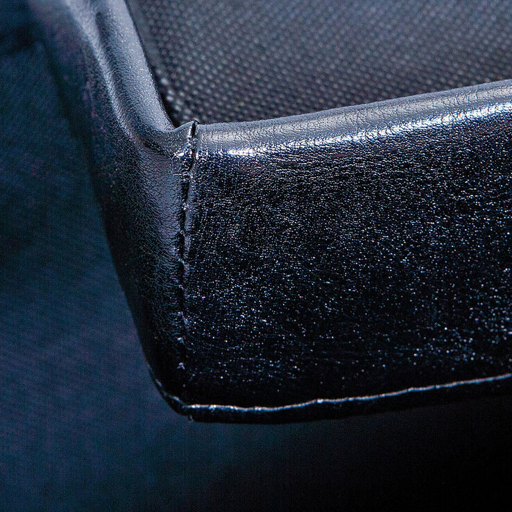 Faltkiste Milan 76 x 38 x 38 cm schwarz