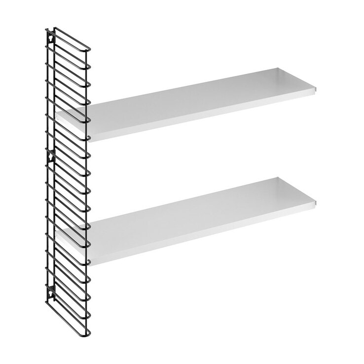 metaltex Bücherregal Tomado Erweiterungsset 68x68x21 cm