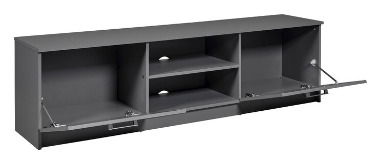 Lowboard Robert TV Grau 180x50,8x40 cm