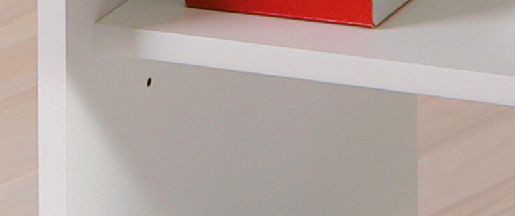 Schreibtisch Kai Weiß 80 x 50 cm