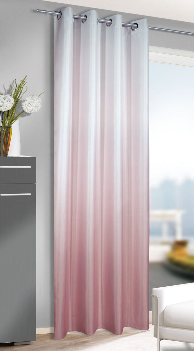 Ösenschal Janin Rosé 135 x 245 cm