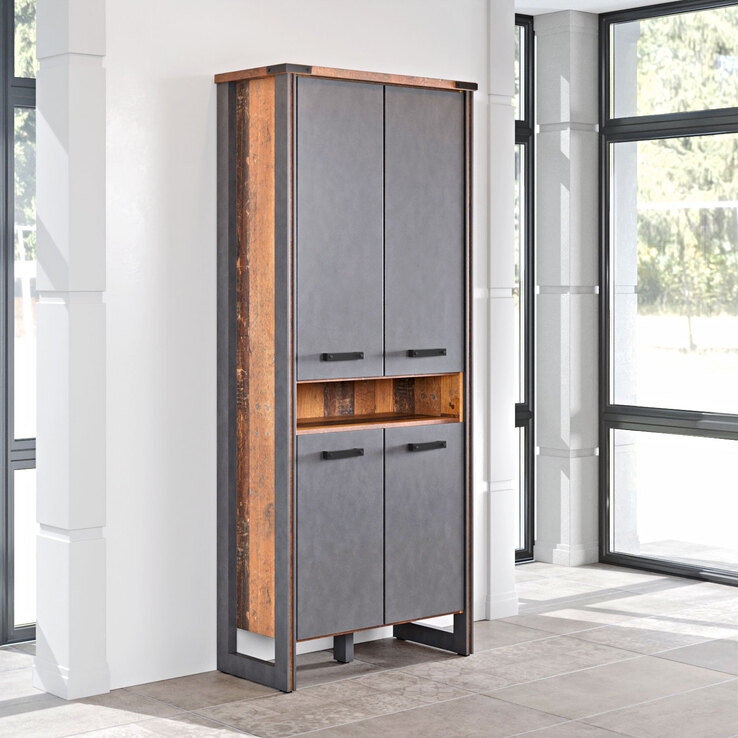 Büroschrank Prime Old Wood Nachbildung
