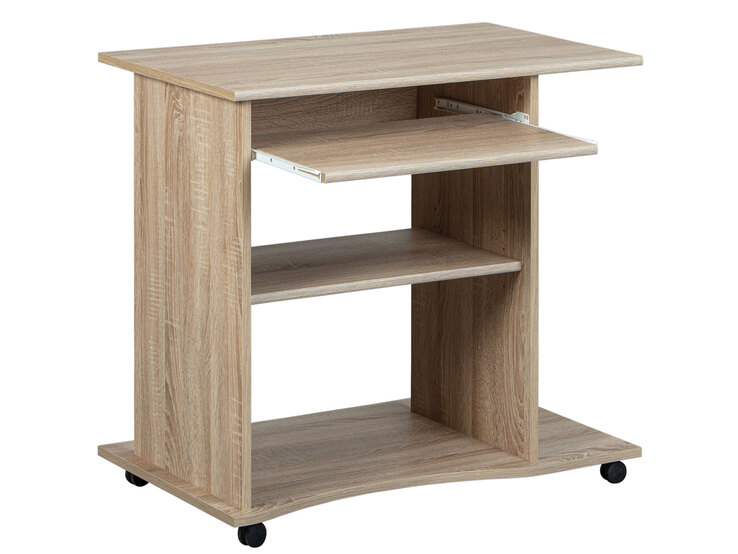 Schreibtisch Lars Sonoma Eiche Dekor braun 80 x 50 cm