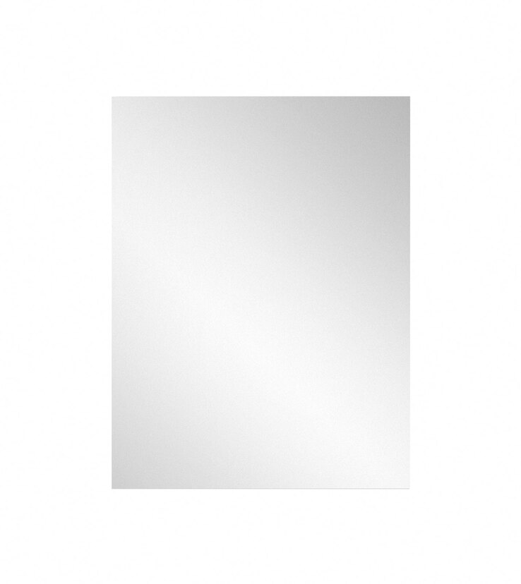 Spiegel Prego 55x71x2 cm weiß/spiegelglas