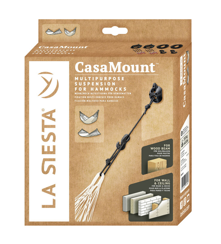 LA SIESTA Wand-Befestigungsset CasaMount für Hängematte