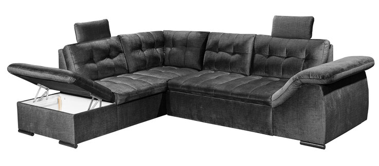 Ecksofa Estrella 217 x 283 cm anthrazit