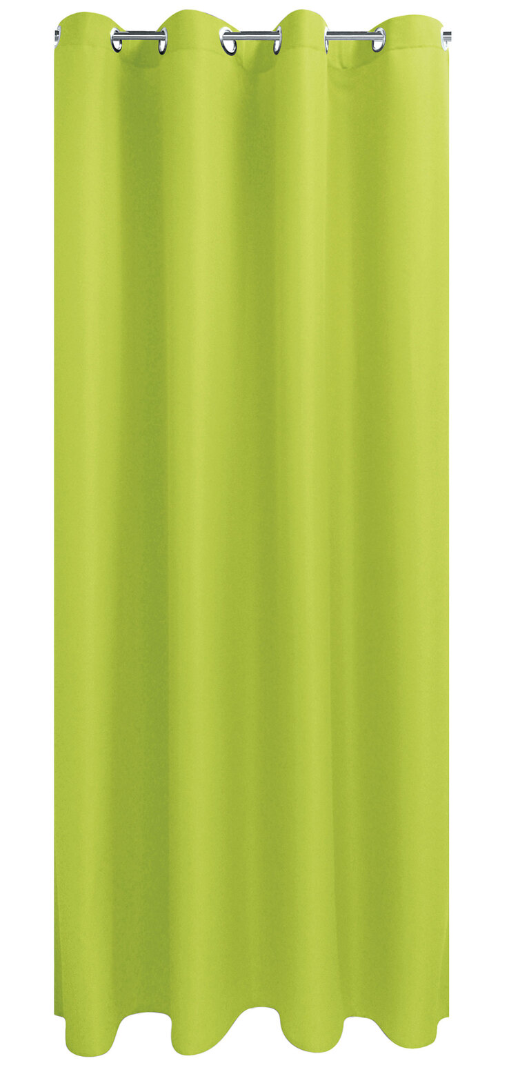 2er Set Ösenvorhang Ocean Grün ca. 140 x 245 cm