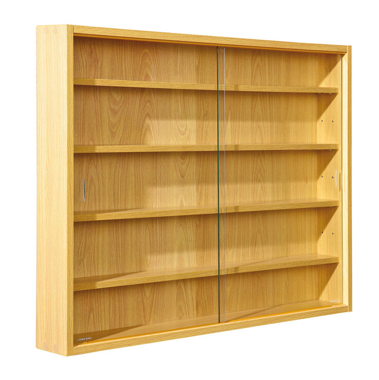 Sammlervitrine Mio Buche Dekor 80x60x9,5 cm