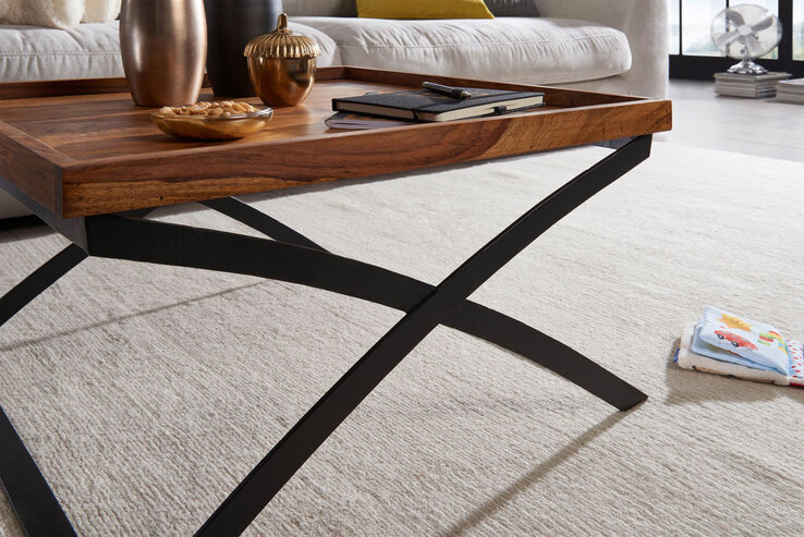 Couchtisch Alesund 63x39x63 cm Massivholz