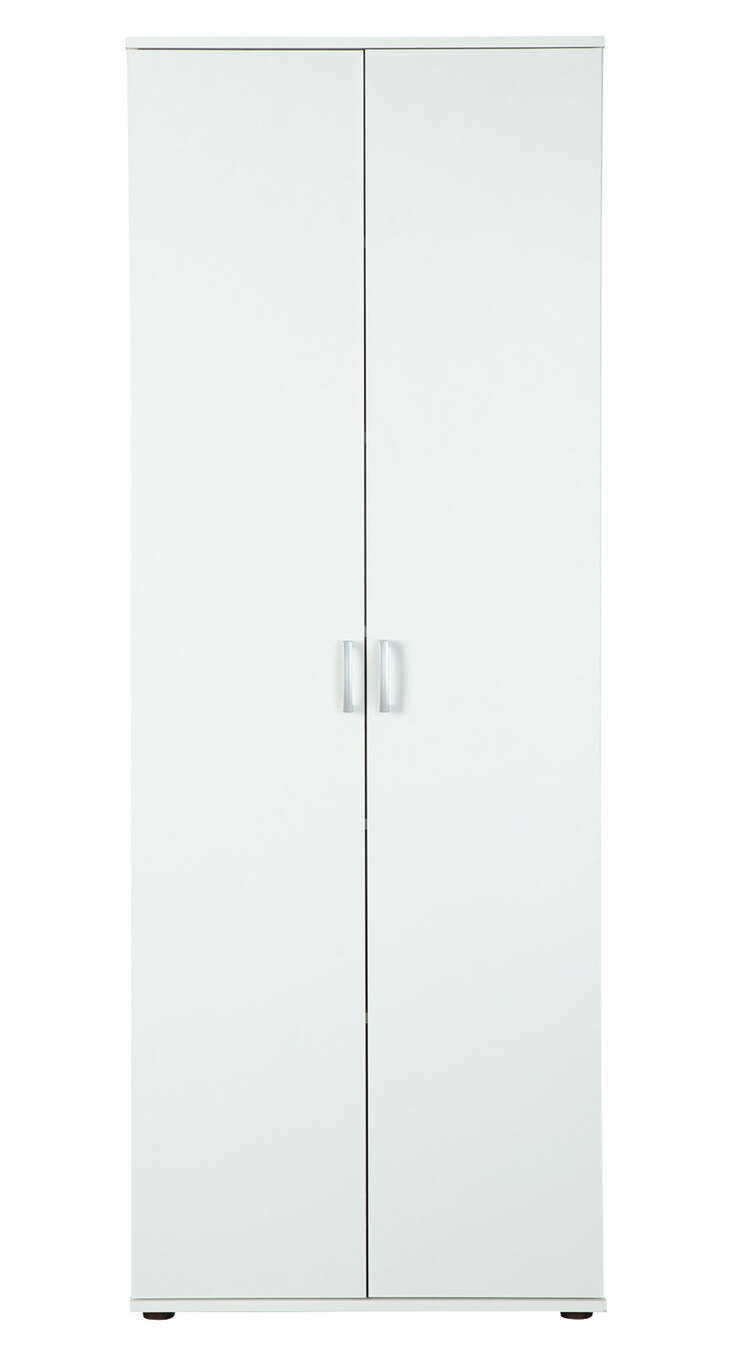 Mehrzweckschrank Pepe 70x189x34 cm Weiß