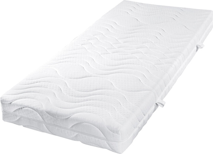 7-Zonen Taschenfederkernmatratze Twin XXL Dormispring Polyester Weiß ca. 140 x 200 cm H3