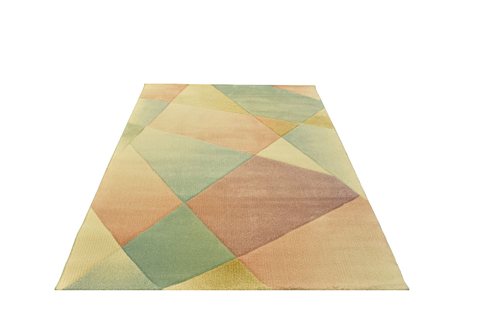 Webteppich Diamond Pastel 120 x 170 cm mehrfarbig 