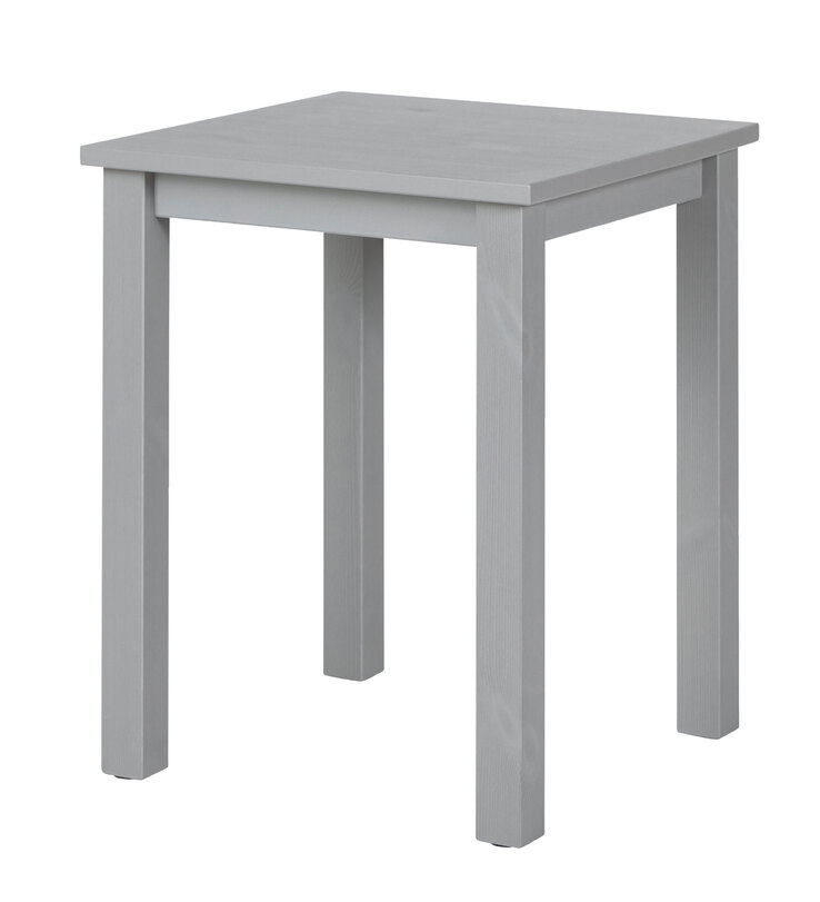 Beistelltisch Lennart Massivholz grau 45x55x45 cm