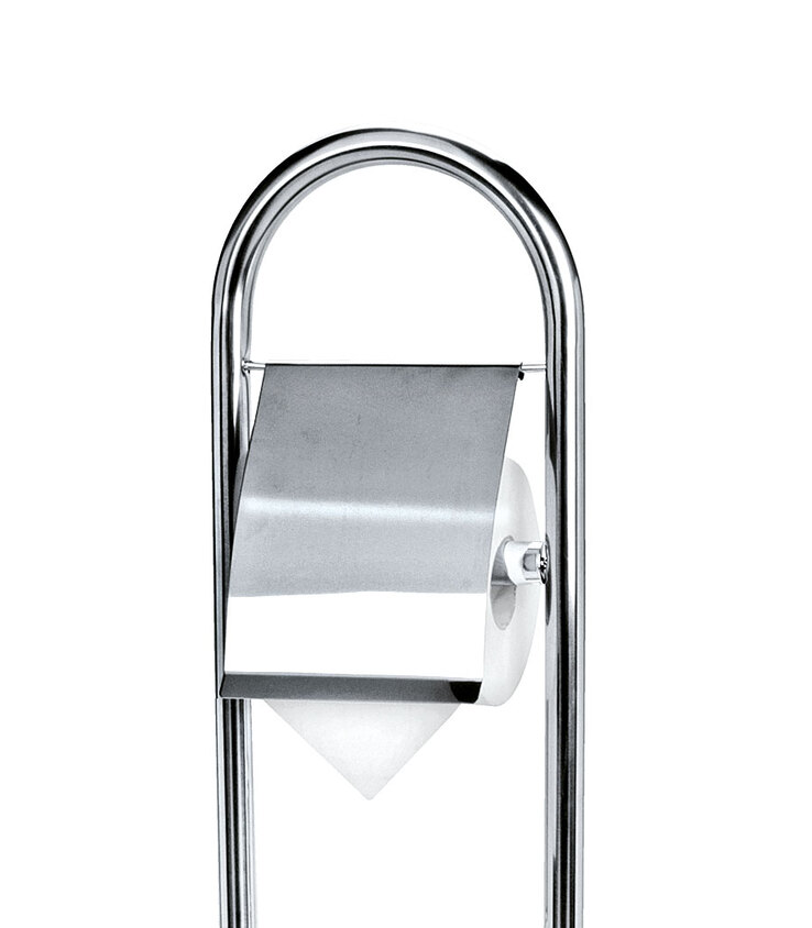 WC-Garnitur Edelstahl rostfrei ca. 80 cm