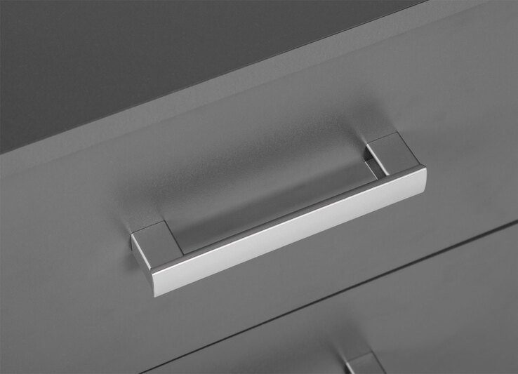 Kommode Robert 6 grau 121,8 x 50,8 x 40 cm
