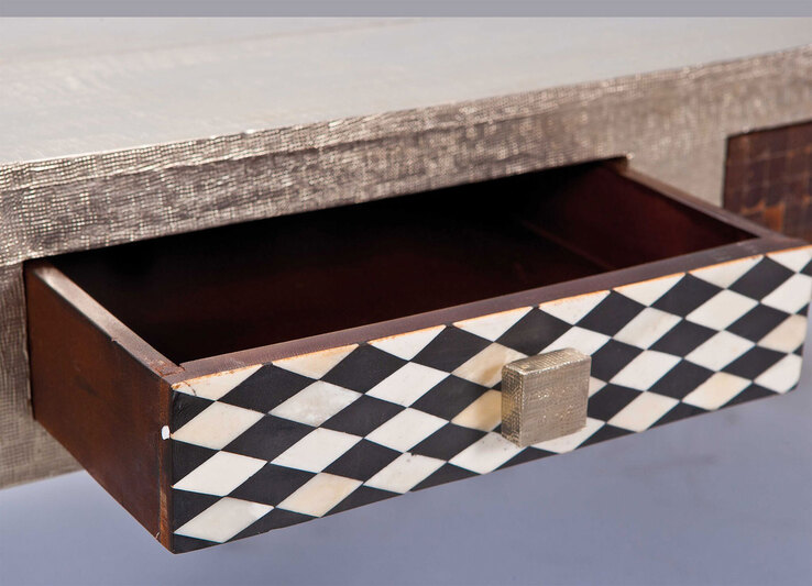 Couchtisch Emilio 110x45x70 cm Mango Massivholz