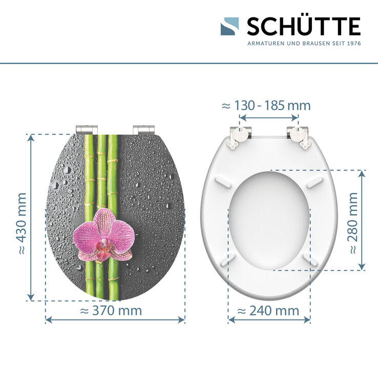 SCHÜTTE High Gloss WC-Sitz Asia