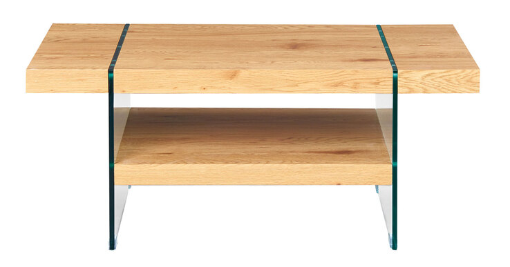 Couchtisch Justin 110 x 45,5 x 60 cm Dekor Wildeiche