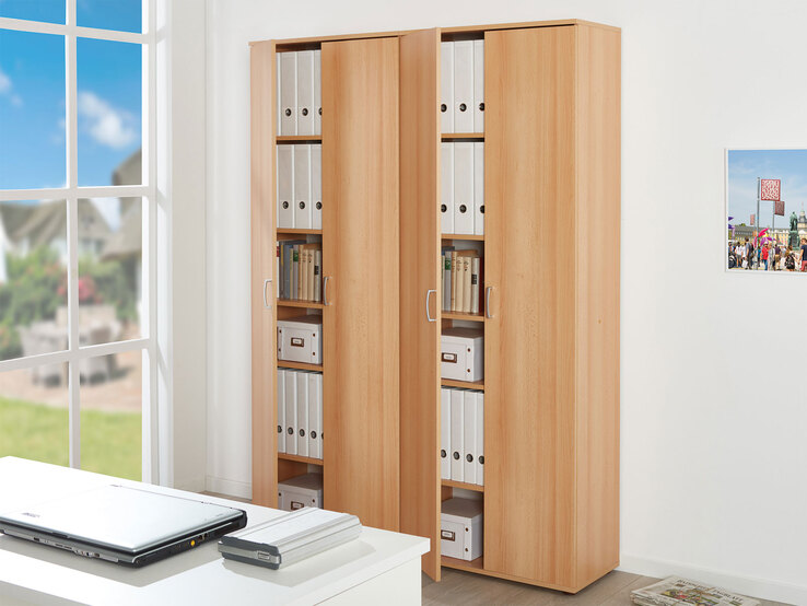 Mehrzweckschrank Alex Dekor Buche 70x189x34 cm