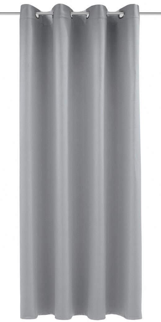 Ösenschal Tom 2er Set, 140x235cm, silber, Polyphenylensulfid