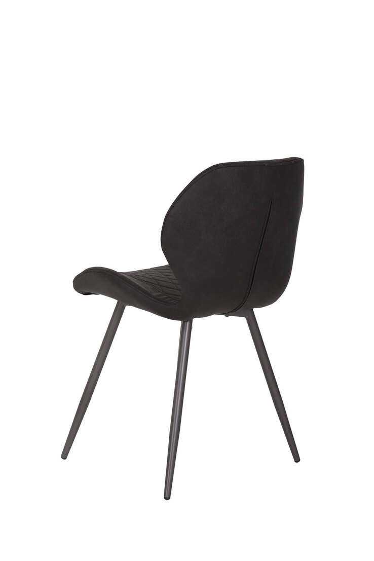 Esszimmerstuhl Aurora 2er Set Schwarz