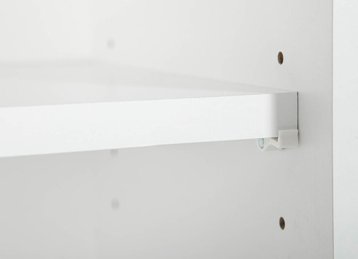 Waschmaschinenüberbauschrank Pepe Weiß 63,8x189x34 cm