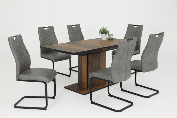 Tisch Ariana Oldwood Schwarz