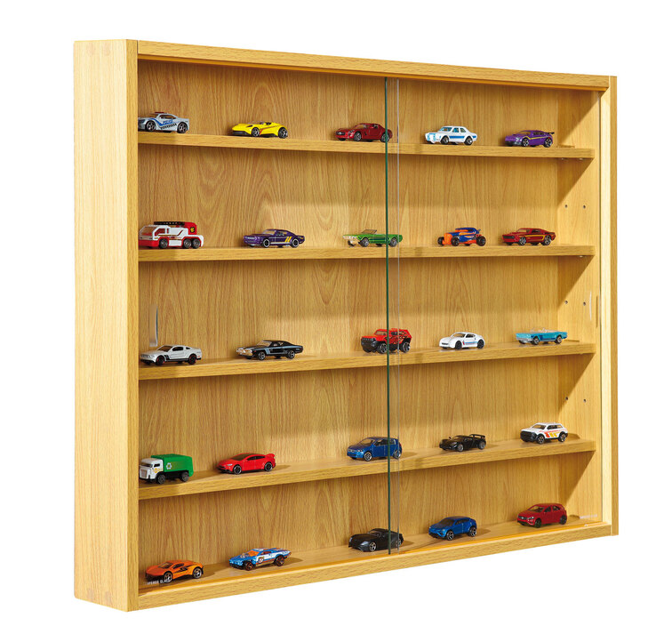 Sammlervitrine Mio Buche Dekor 80x60x9,5 cm
