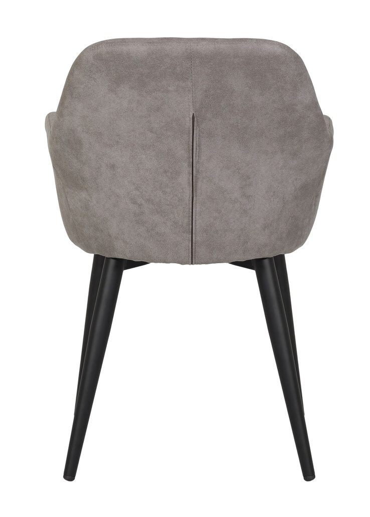 Stuhl Roberta 2er Set grau 55x82x60 cm