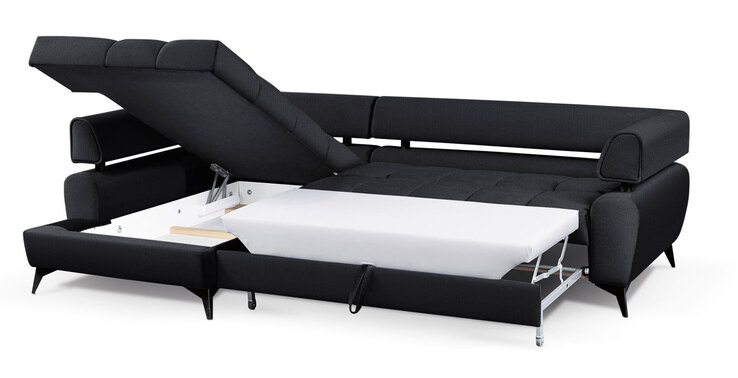 Ecksofa Paris Anthrazit