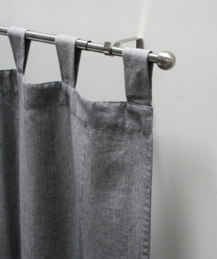 Gardinenstange 190-340 cm Metall/silber