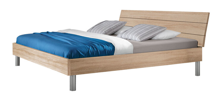 Bettgestell Easy Beds Eiche sägerau Nachbildung ca. 180 x 200 cm