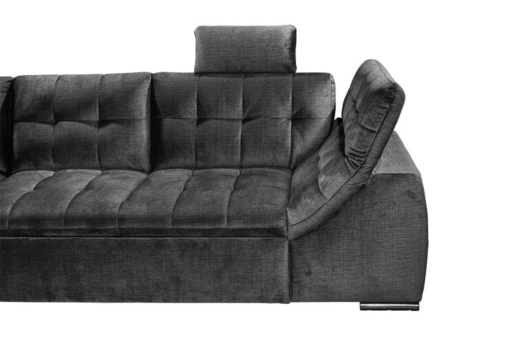 Ecksofa Estrella 217 x 283 cm anthrazit