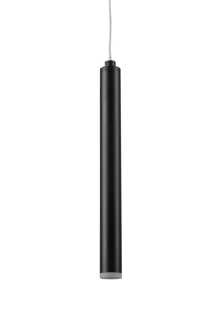Tubular Pendelleuchte schwarz, 321611132, B/H/T: 115/150/15 cm, Metall