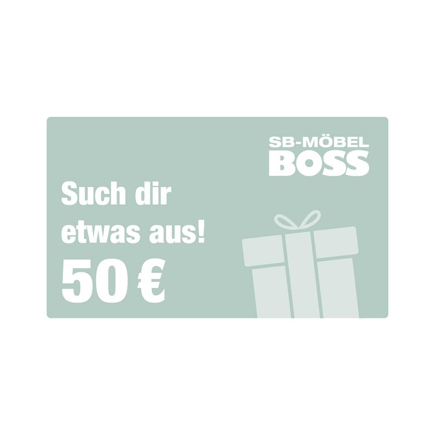 Gutschein 50,00 Euro Geschenkkarte