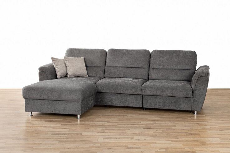 Ecksofa Deva 167 x 279 cm grau