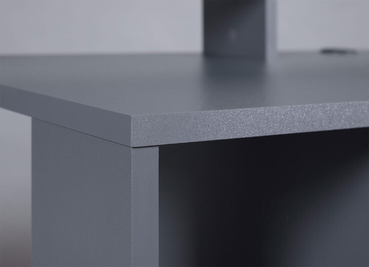 Gaming-Tisch Liam 160 x 91 cm Anthrazit