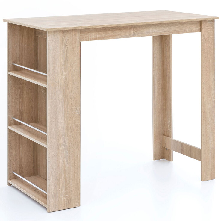 Bartisch Sorigao 120 x 107,5 cm Eiche Sonoma