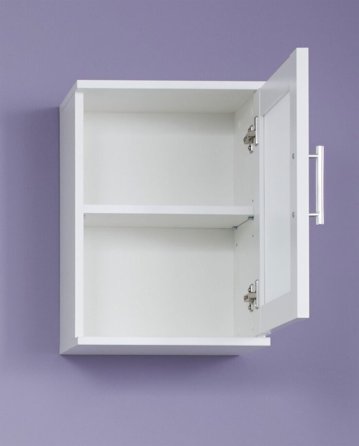 Hängeschrank Orlando Weiß ca. 35 x 48 x 22 cm