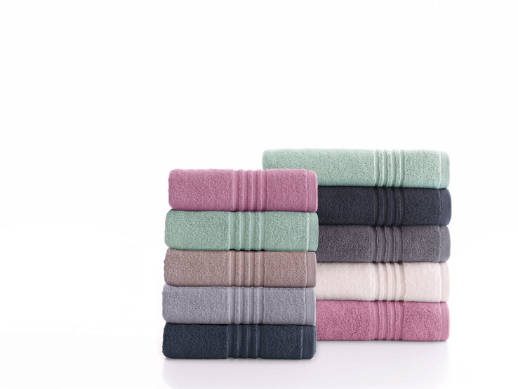 2er Set - Duschtuch Kira, Stone