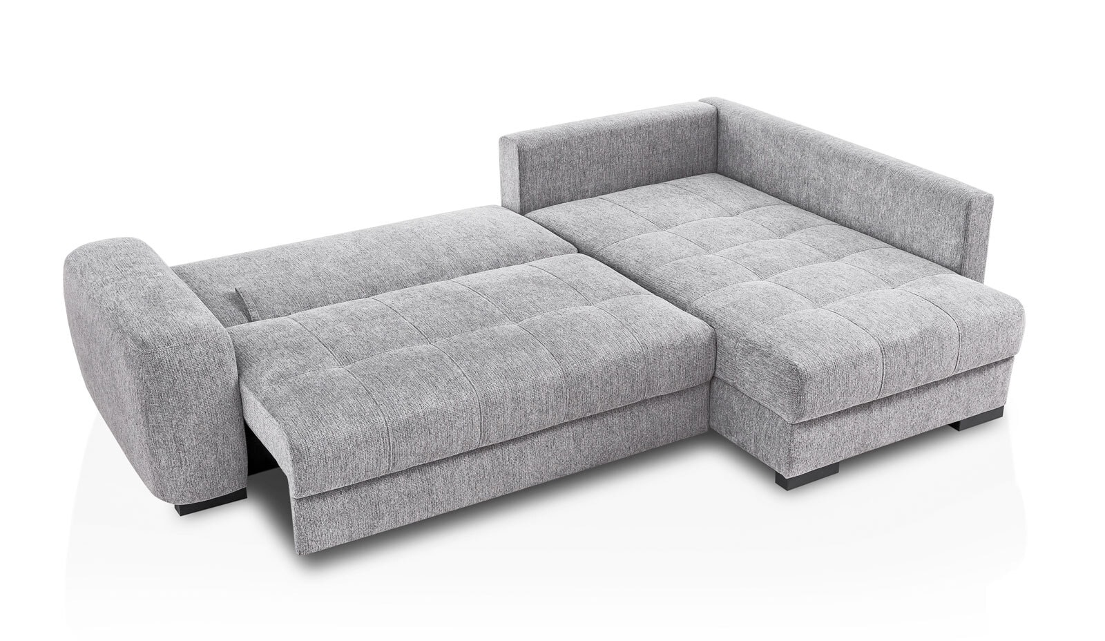 Ecksofa Freddy de Luxe 269 x 179 cm / 179 x 269 cm stone