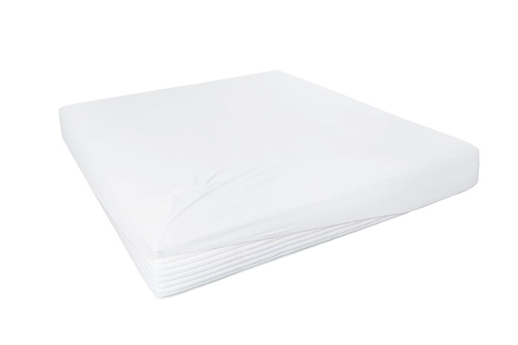 Vario Spannbetttuch Stretch Elasthan-Feinjersey 140 x 200-160 x 220 cm weiß